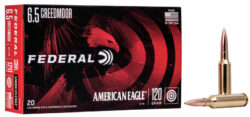 FEDERAL 6.5 CREEDMOOR AMMUNITION AMERICAN EAGLE