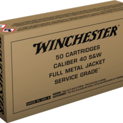 WINCHESTER 40 S&W AMMUNITION BRASS 500 ROUNDS